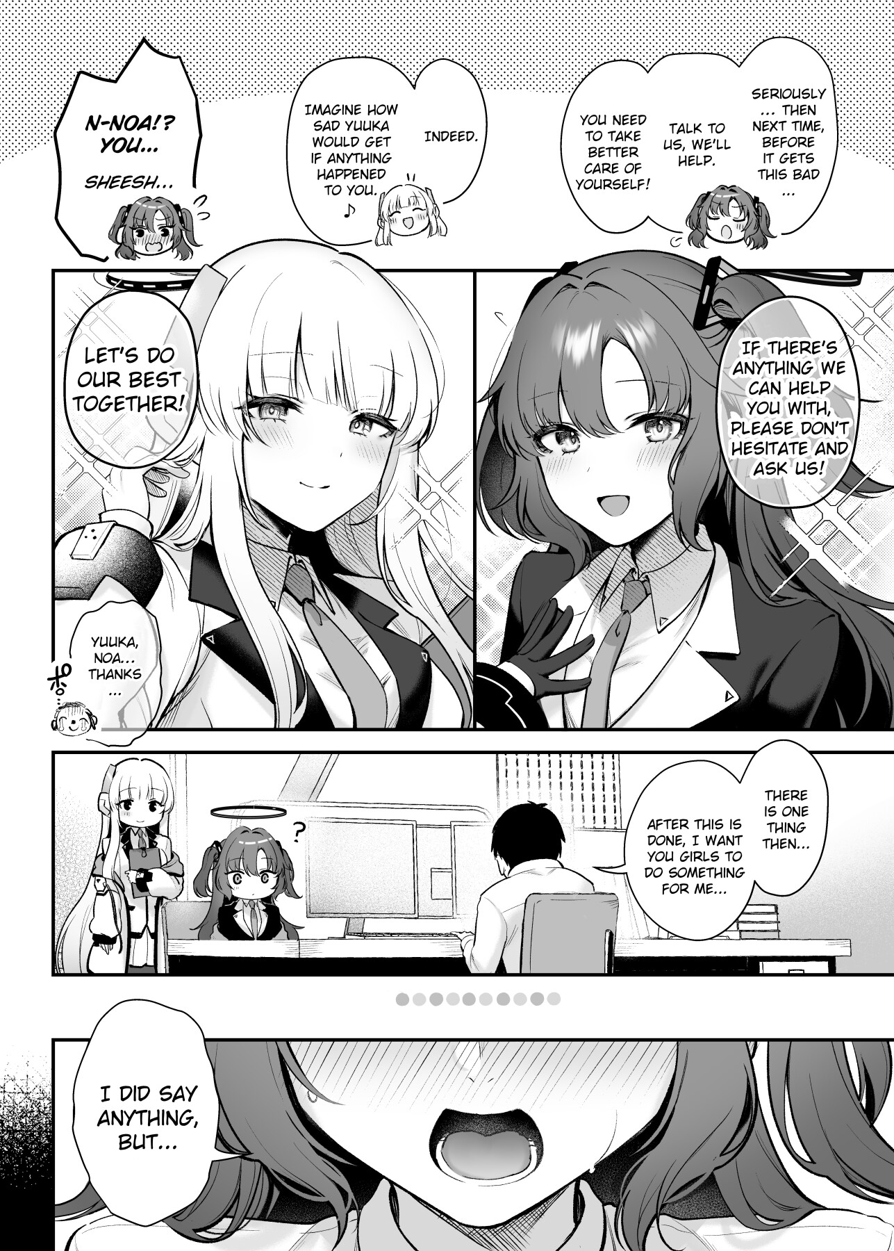 Hentai Manga Comic-With Yuuka and Noa to My Heart's Content-Read-3